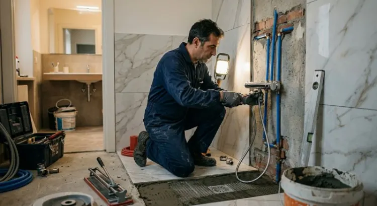 Salle de bain clé en main : quels artisans coordonner et dans quel ordre ?