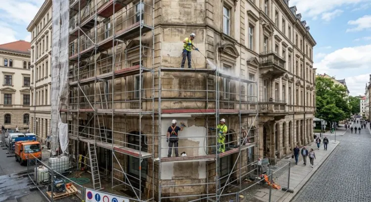 Ravalement de façade : obligations légales, techniques et prix au m²